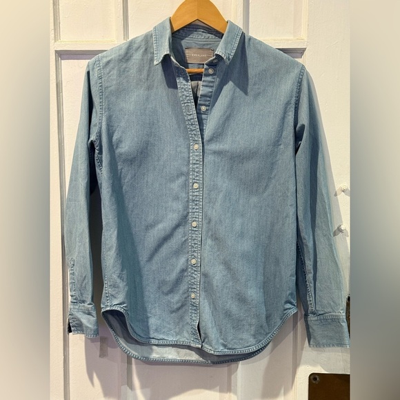 Everlane Other - Everlane Sky Blue Denim Top
